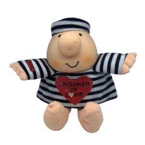 Vintage Ziggy "Prisoner Of Love" Plush Doll Stuffed Toy Inmate Prison